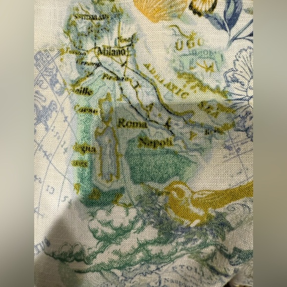 Jane and Delancey Linen Blend Italy Travel Button Up Roll Sleeve Option - Picture 2 of 7